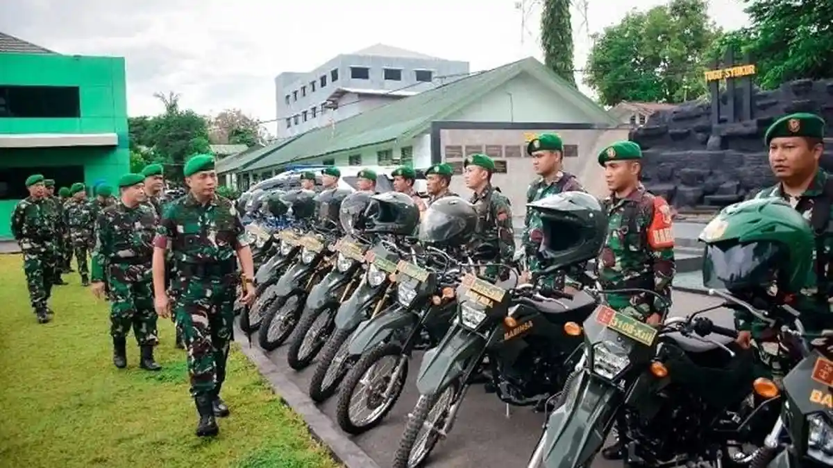 Korem 131/Tadulako Libatkan 305 Personel TNI Amankan Perayaan Nataru