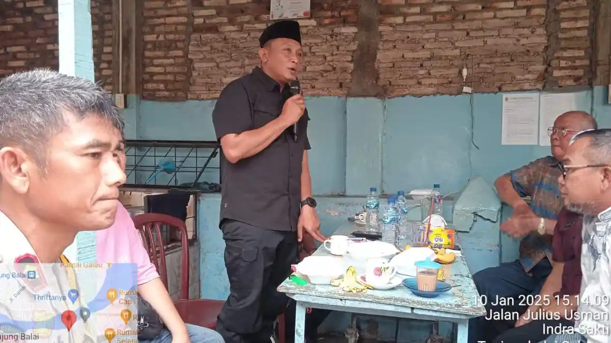 Kapolres Tanjung Balai Laksanakan Jumat Curhat di Warung Kopi Pak Ewin, Serap Aspirasi Warga
