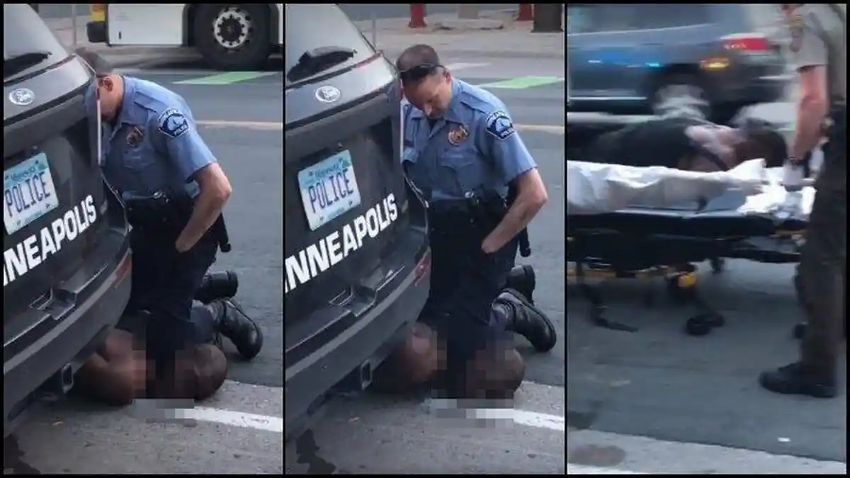 Viral Video George Floyd Tewas Akibat Lehernya Diinjak Polisi Minneapolis, Picu Kerusuhan Warga AS