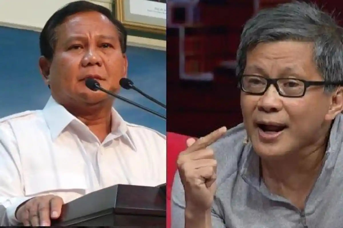Maksudnya Apa? Rocky Gerung Sebut Prabowo Diumpankan di Kabinet, Bikin Kesalahan Supaya Di-reshuffle