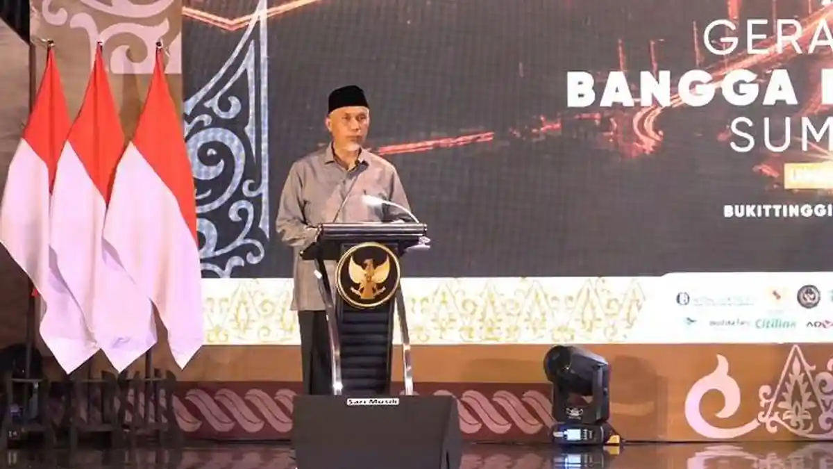 Tak Hadir Bersama Wapres Luhut Binsar Pandjaitan Ikut Acara Gernas BBI di Bukittinggi secara Virtual