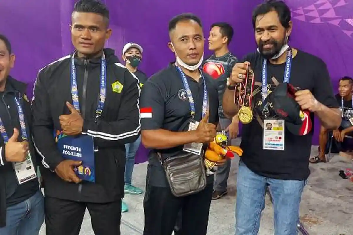 Binaragawan Aceh Persembahkan Medali Emas, Sisihkan Empat Pesaing dalam PON Papua 2021