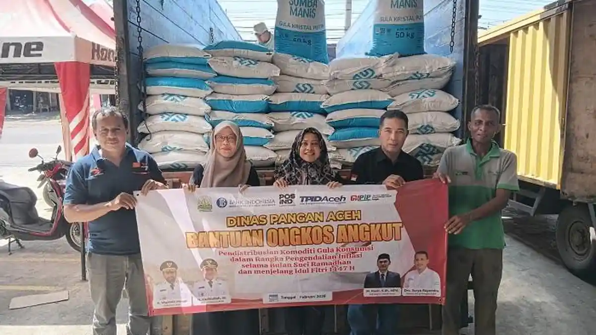 Tekan Harga Gula di Pasar, Dinas Pangan Aceh Subsidi Ongkos Angkut dari Medan