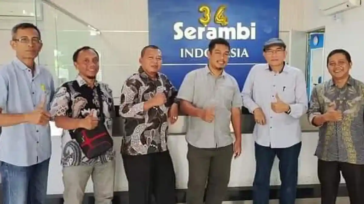 Ini Permintaan Dua Kepsek Saat Berkunjung ke Kantor Harian Serambi Indonesia
