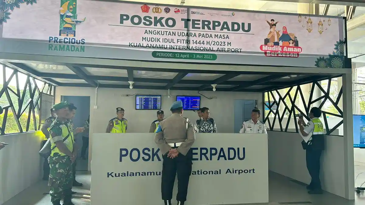 Persiapan Mudik Lebaran Tahun 2023, Bandara Kualanamu Buka Posko Mudik