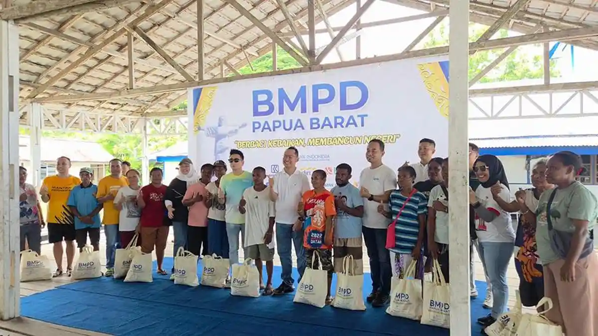 BMPD Papua Barat Bakti Sosial di Pulau Mansinam, Kontribusi Nyata ...
