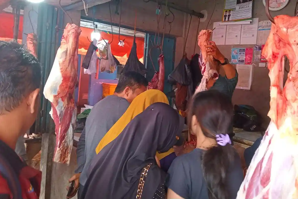 Jelang Ramadan, Pedagang Daging di Kepahiang Bengkulu Diserbu Warga, Kini Rp 140 Ribu Per Kilogram
