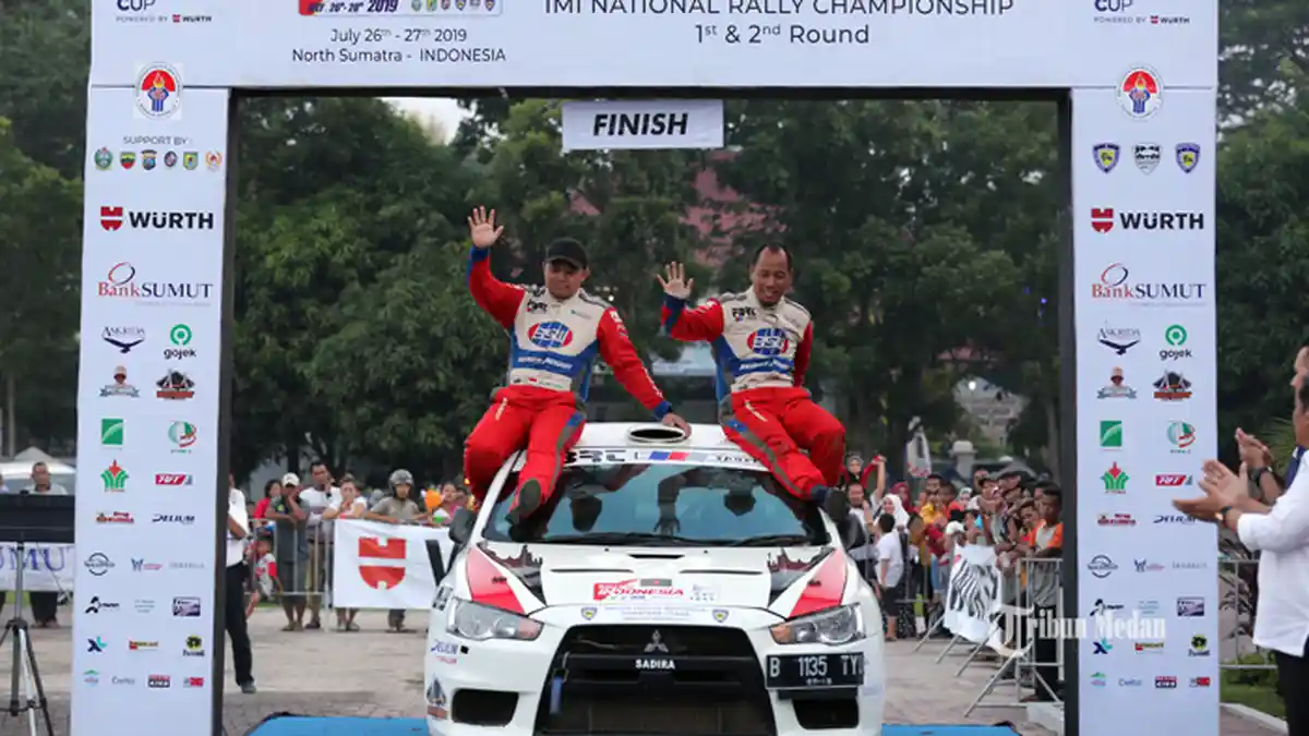 BERITA FOTO Subhan Aksa Juara Kejurnas Rally Indonesia 2019 di Sumatera ...