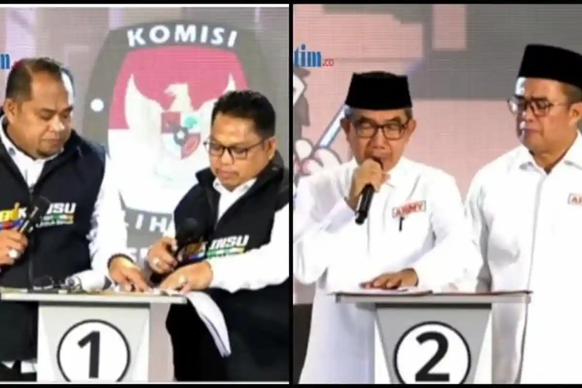 Debat Pilkada Kutim 2024, Beda Strategi Paslon 01 dan 02 terkait Infrastruktur dan Konektivitas