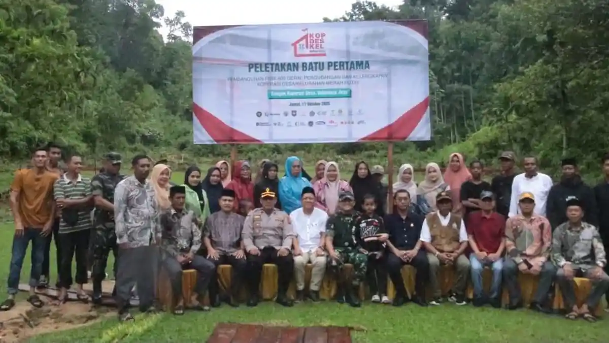 Groundbreaking Kopdes Merah Putih Serentak Secara Nasional, di Aceh Selatan Ada Dua Titik