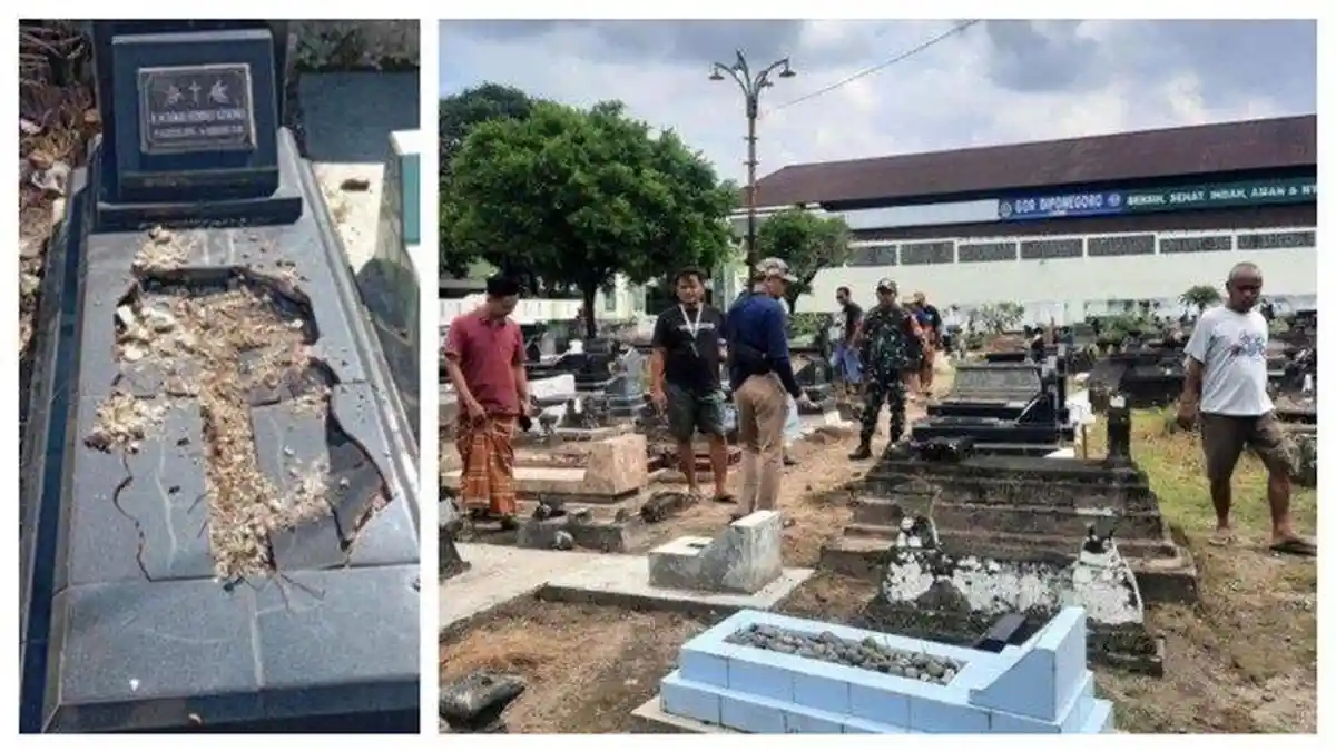 Polisi Usut Kasus Perusakan Sejumlah Makam di Bantul dan Kotagede 