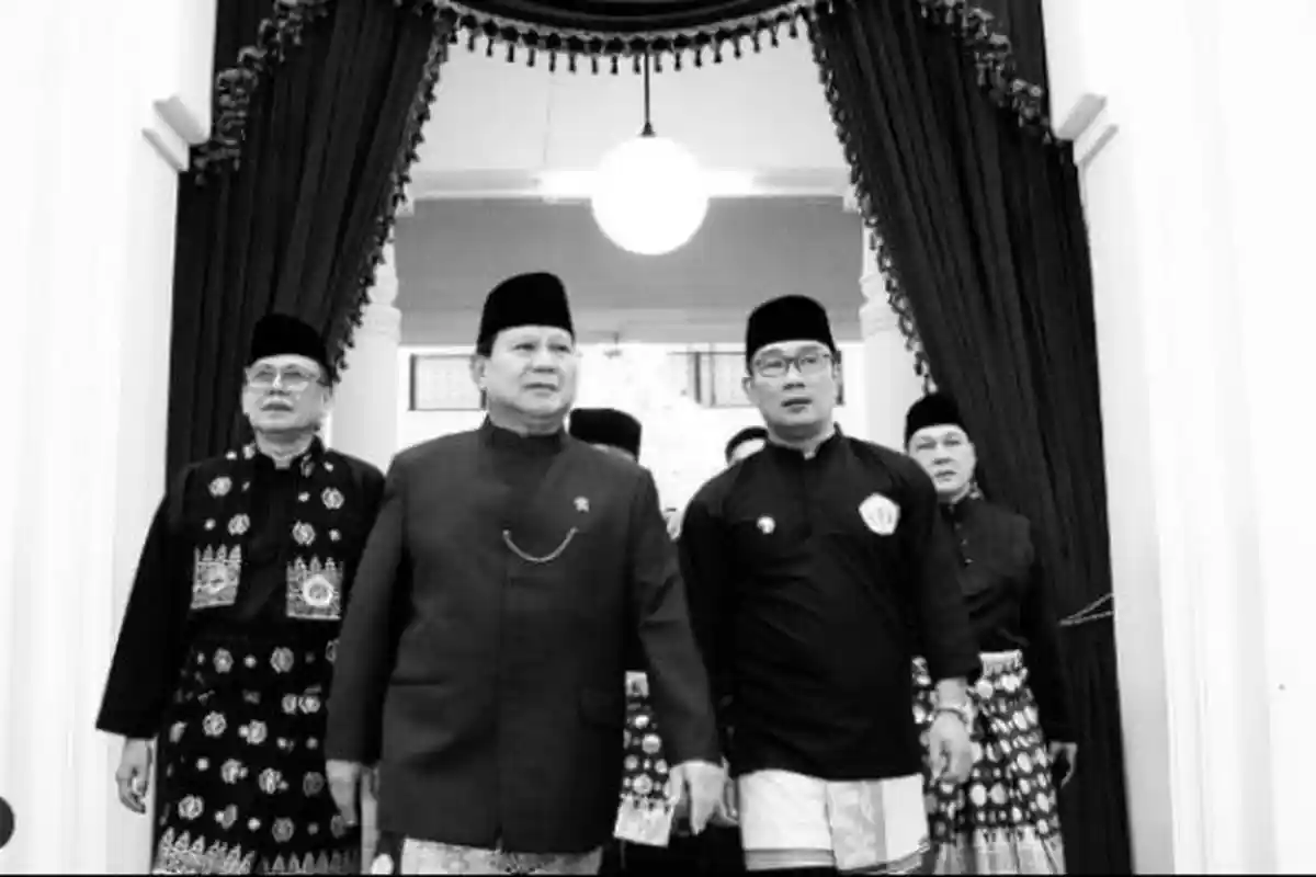 Prabowo Subianto Kembali Bertemu Ridwan Kamil, Kali Ini di Muktamar Persis XVI di Soreang