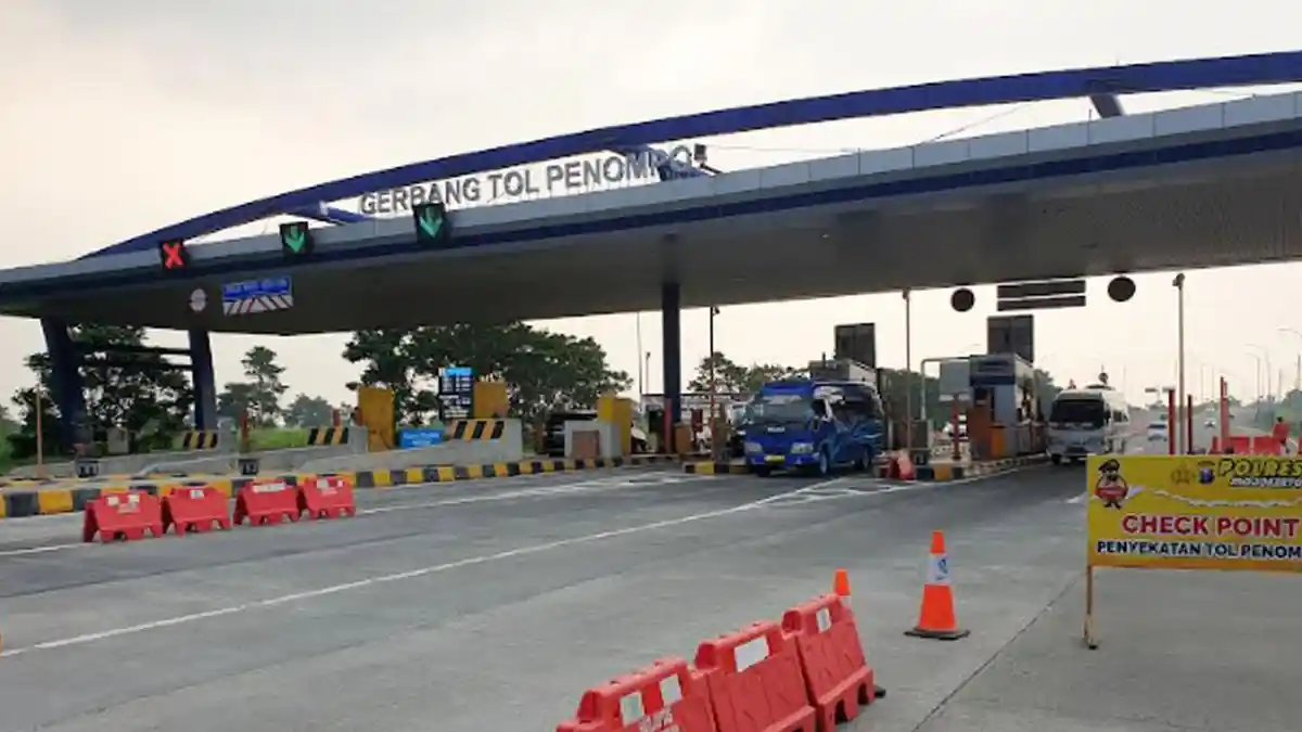 Perhatikan Rekayasa Arus Lalulintas di Mojokerto, Ribuan Kendaraan Keluar Exit Tol Penompo