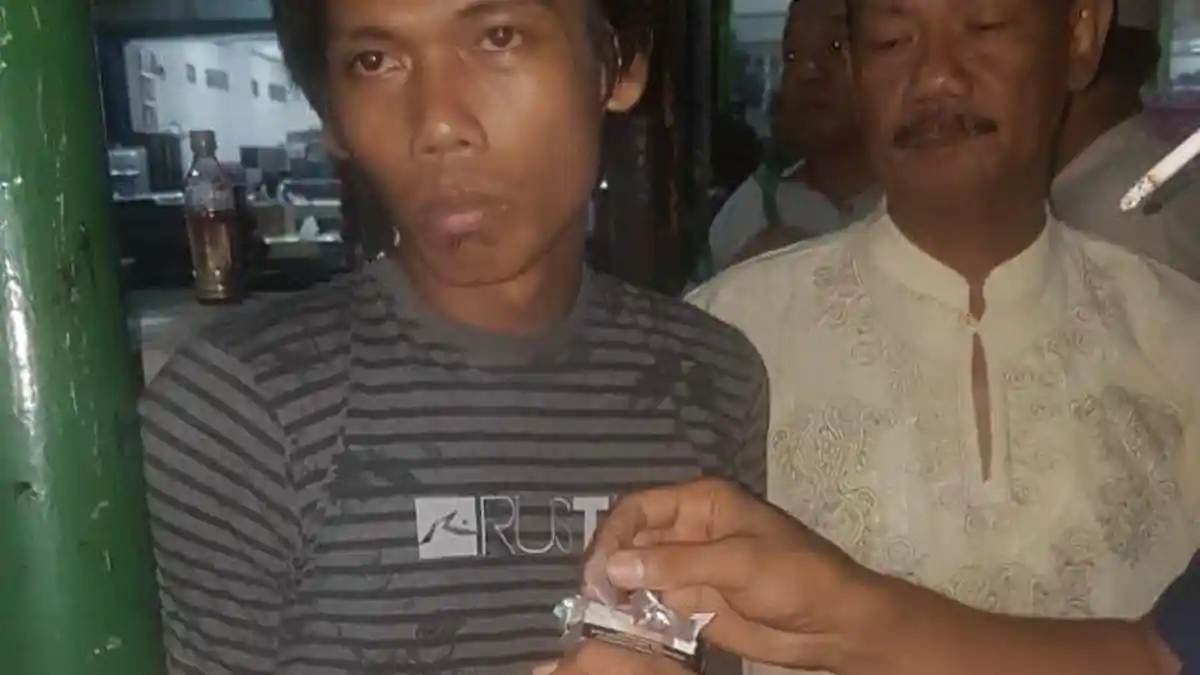 Dery Arya Diciduk Polisi Usai Kepergok Buang Kotak Rokok Berisi Sabu