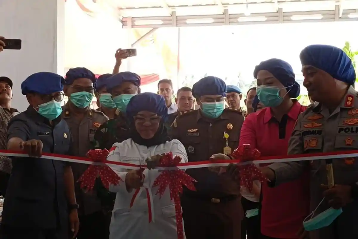 Kapolres Mesuji Bersama Bupati dan forkopimda Resmikan SPPG