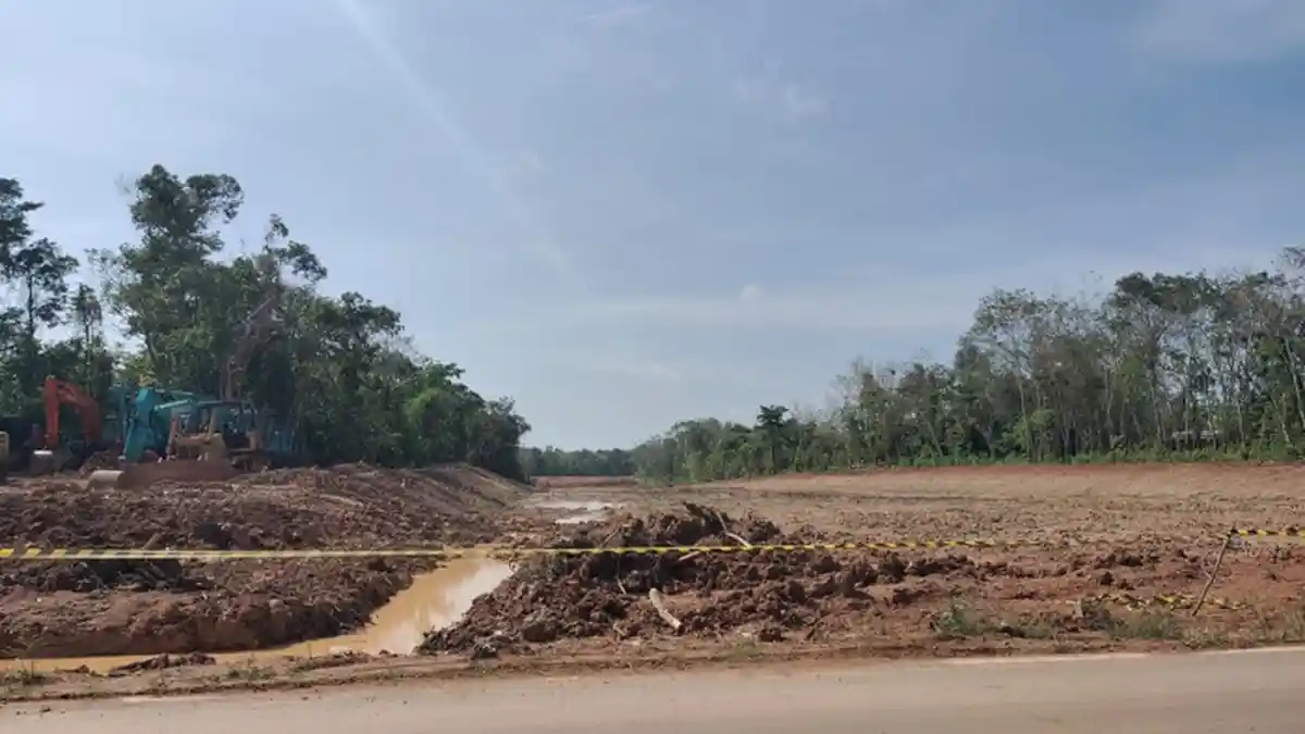 Oknum Kades Hentikan Pengerjaan Exit Tol di Prabumulih, Diduga Soal Permintaan Insentif