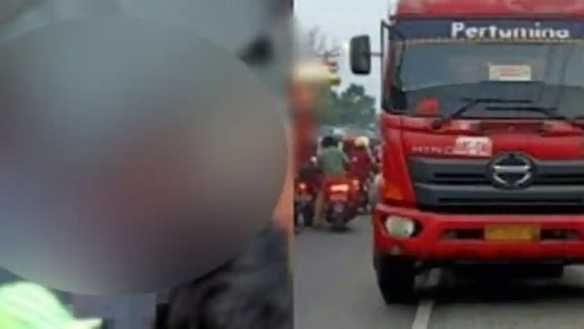 Kecelakaan Maut Motor vs Truk Tangki BBM, Sopir Melarikan Diri