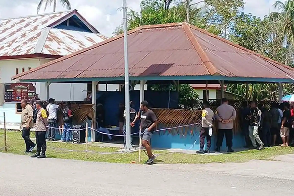 Hasil Pemungutan Suara Ulang Pilkada Serentak 2024 di TPS 001 Ayawasi Maybrat