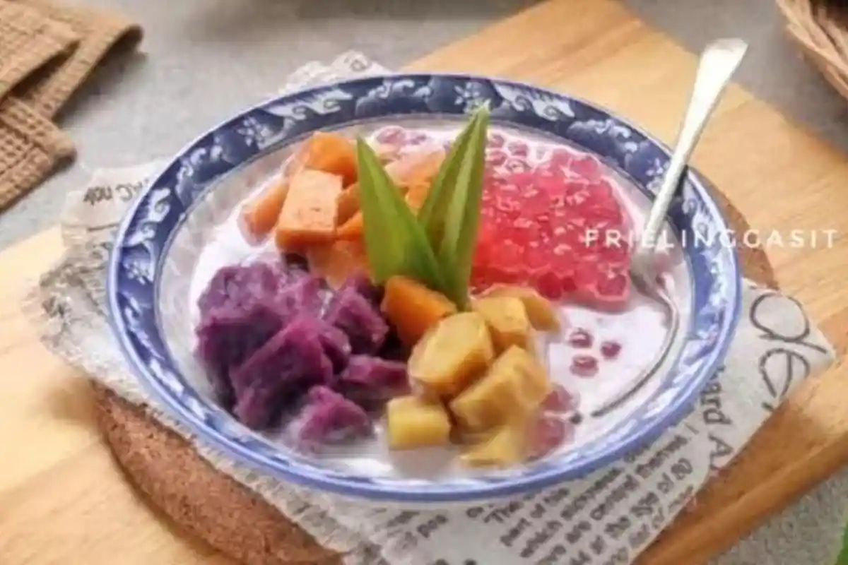 Resep Bubur Cha Cha Menggugah Selera, Cocok Jadi Menu Buka Puasa