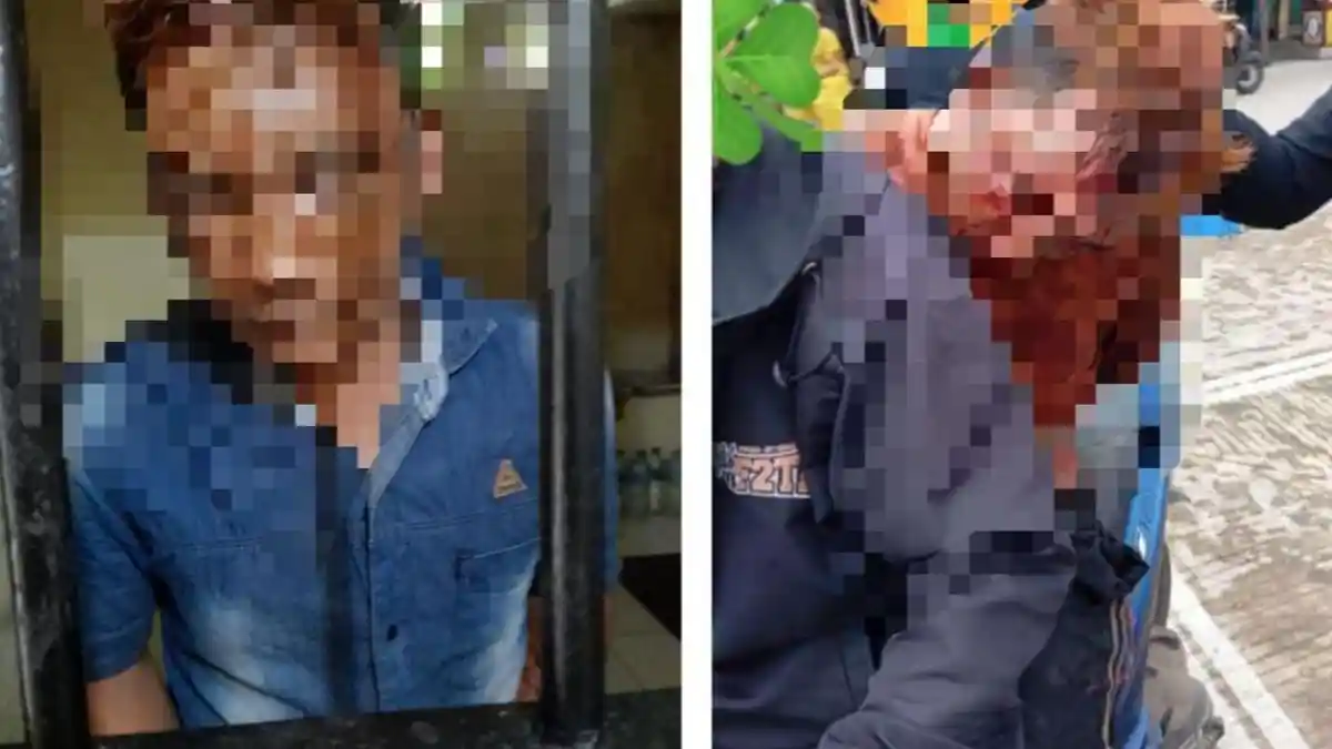 Aksi Pria Pirang Curi Sparepart di Bengkel Bogor, Tak Bisa Mengelak Saat Ditunjukan CCTV