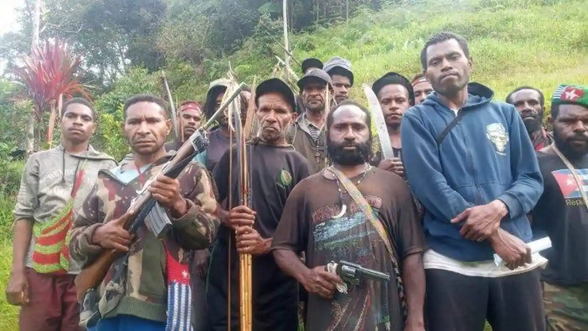 KKB Papua Sandera 4 Pekerja Tower BTS di Distrik Okbab Pegunungan Bintang, 2 Orang Alami Luka
