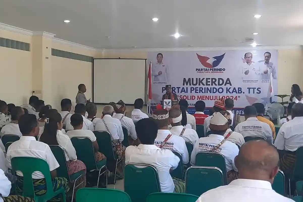 Pilkada 2024, DPD Partai Perindo Kabupaten TTS Gelar Mukerda