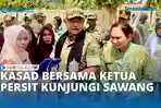 VIDEO - Kasad Bersama Ketua Persit Kartika Chandra Kirana Kunjungi SDN 7 Sawang
