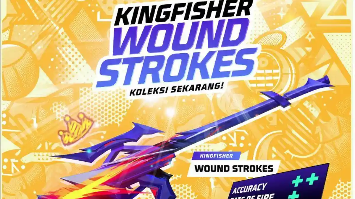 19 Kode Redeem FF Aktif Kamis 27 Juni 2024, Klaim Item Kingfisher Wound Strokes