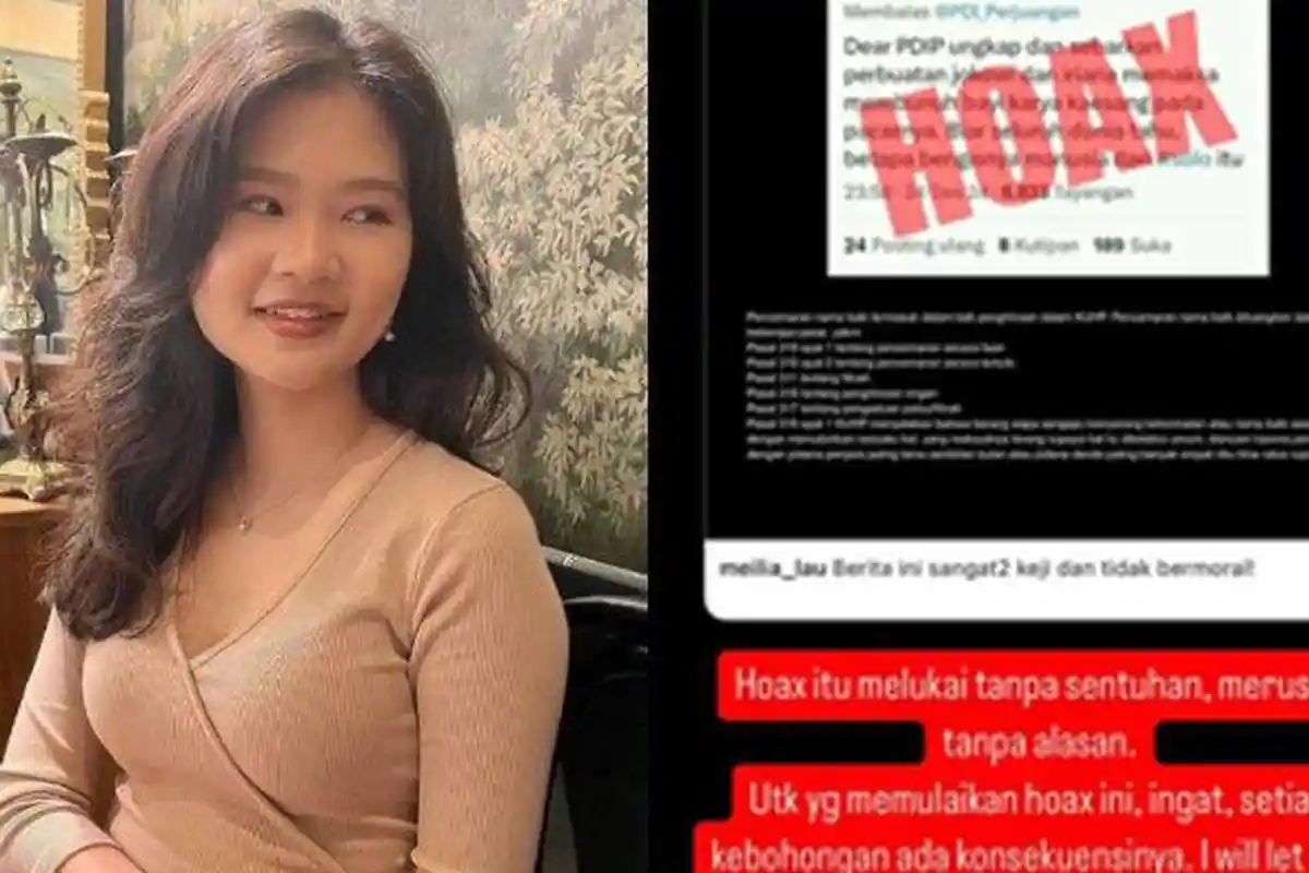 Felicia Tissue Tanggapi Hoaks Pernah Gugurkan Bayi Kaesang Pangarep