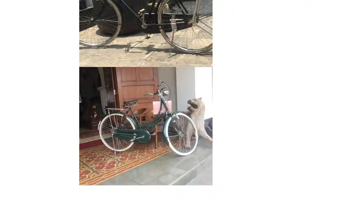 Dijual Dua Unit Sepeda Onthel Merek Gazelle dan Raleigh dalam Keadaan Bagus