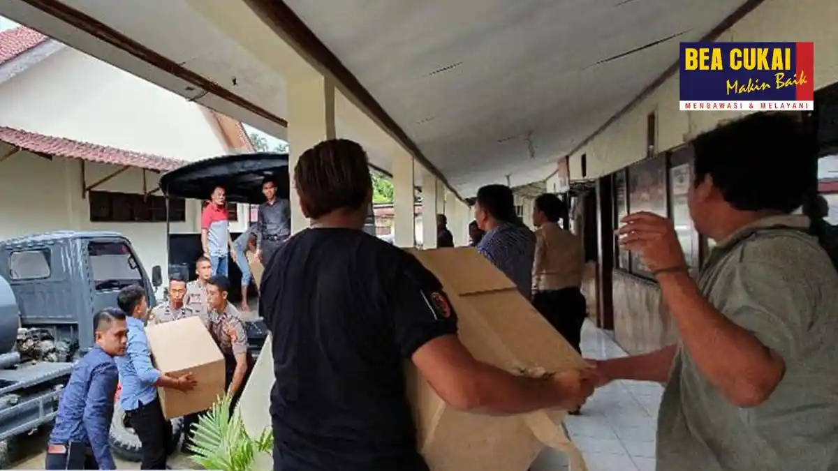 Lagi, Sinergi Bea Cukai Dan Kepolisian Dalam Memberantas Peredaran Rokok Ilegal
