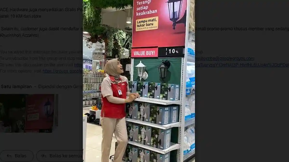 Promo di Jambi - ACE Hardware Gelar Promo di Bulan Agustus