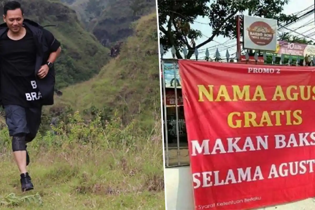 AHY Bikin Heboh Netter, Cari Penjual Bakso Ini dan Mau Traktir 173 Orang Bernama Agus Juga