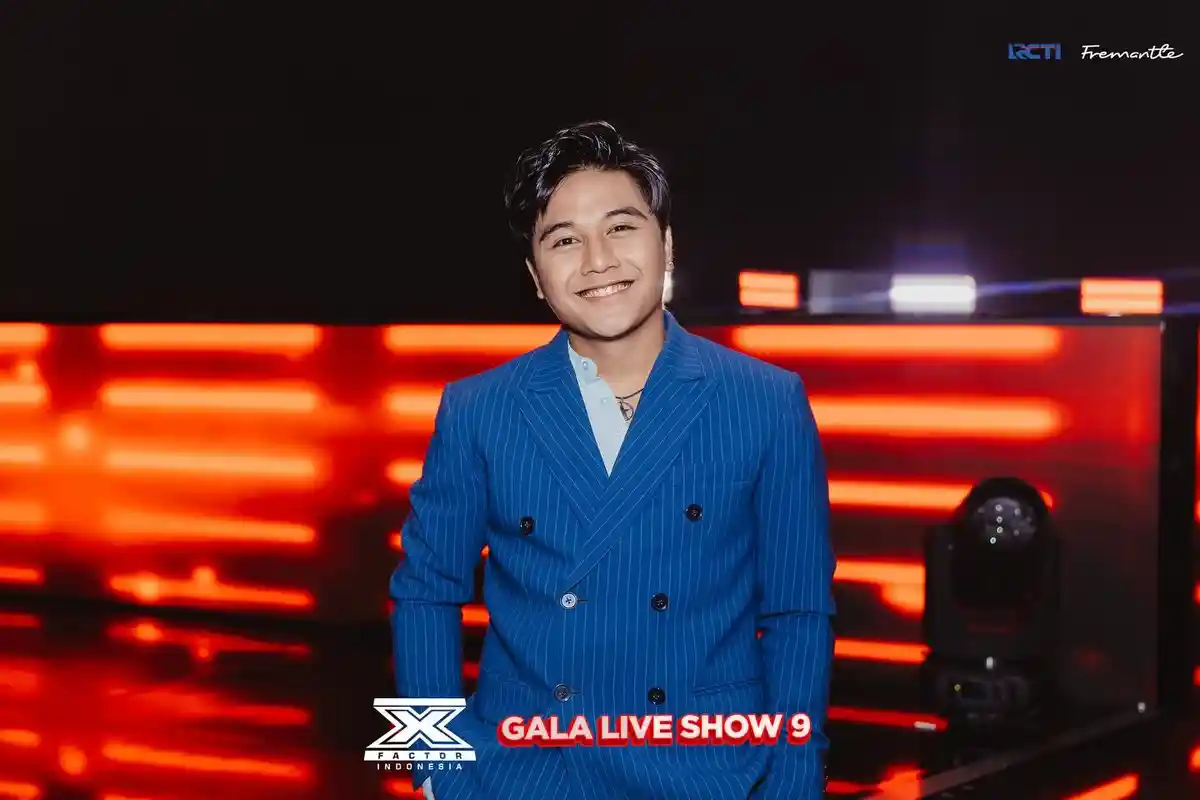 Zibran Tim Ariel NOAH Tereleminiasi di Gala Live Show 9 X Factor Indonesia 2024