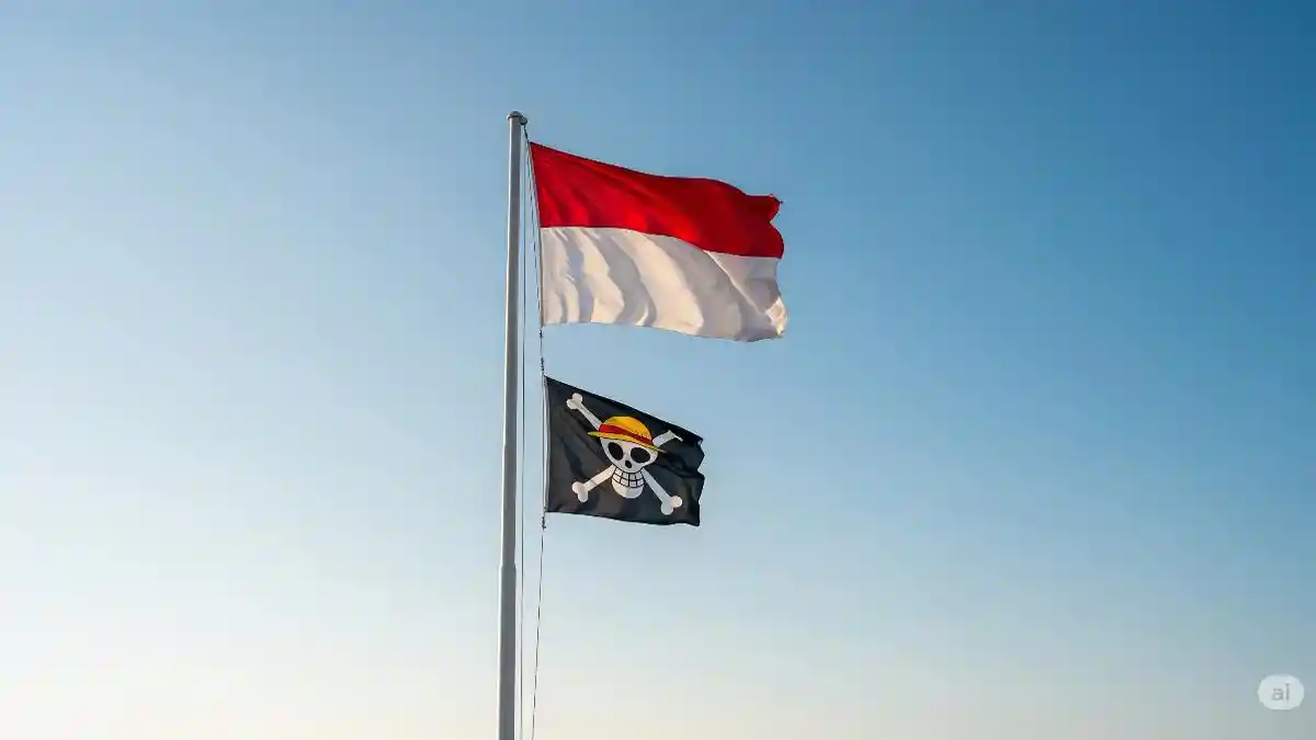 Kisah-Kisah Pengusaha Konfeksi Kebanjiran Pesanan Bendera One Piece, Terbaru di Magelang