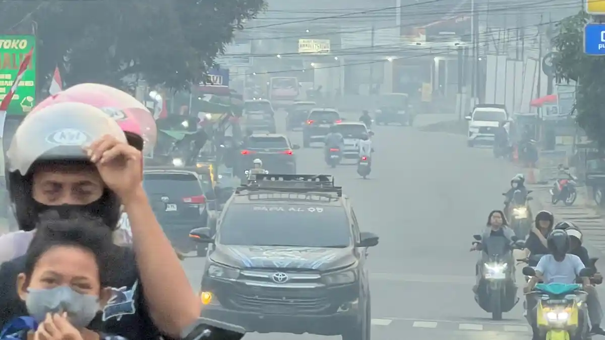 ISPU Kubar Tembus 500, Udara Kaltim Hari Ini Tak Sehat
