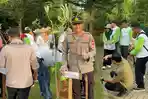 Kapolsek Singkawang Selatan Hadiri Penanaman 3154 Pohon, Peringati Hari Jadi Pemkot Singkawang ke-24
