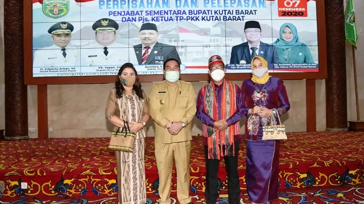 Usai Jalani Cuti Pilkada, FX Yapan Hadiri Perpisahan dengan Pjs Bupati Kubar Syirajudin