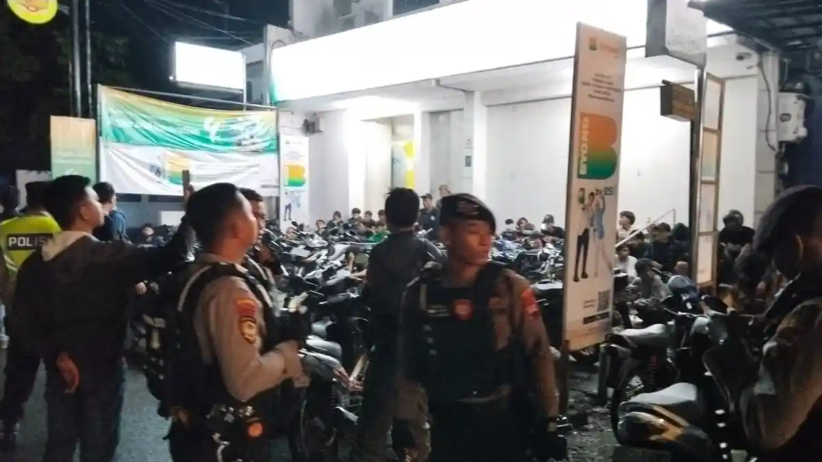 Razia Balap Liar di Majenang Cilacap, 42 Motor Disita