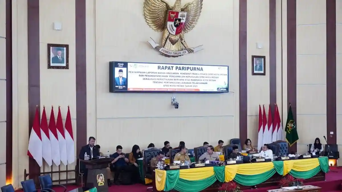 Ranperda Pertanggungjawaban APBD 2025 Disahkan, Rico Waas Minta OPD Tingkatkan Integritas & Kinerja - Tribun-medan.com