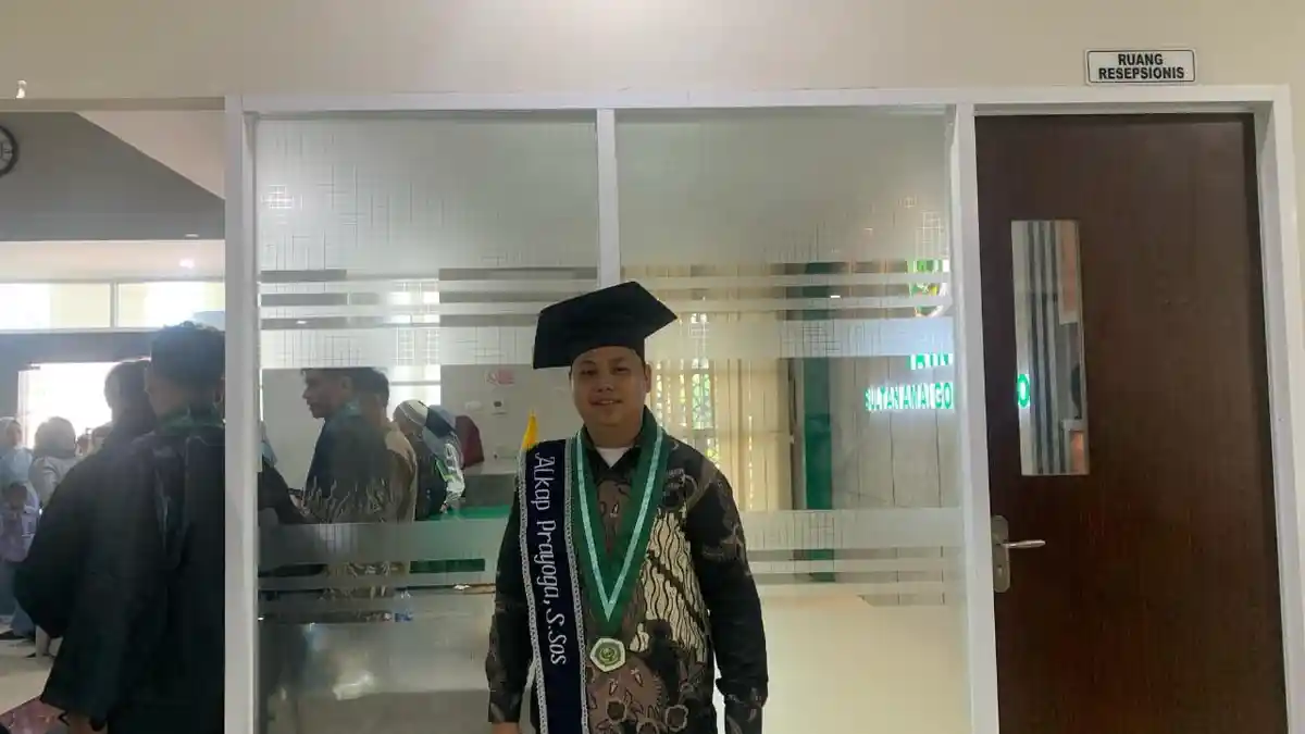 Alkaf Prayoga Cerita Pengalaman Kuliah di IAIN Gorontalo, Belajar Jadi Penyiar Radio