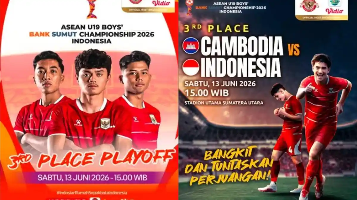 LIVE Indosiar GRATIS! LINK TV Online Streaming Timnas Indonesia U19 vs Kamboja