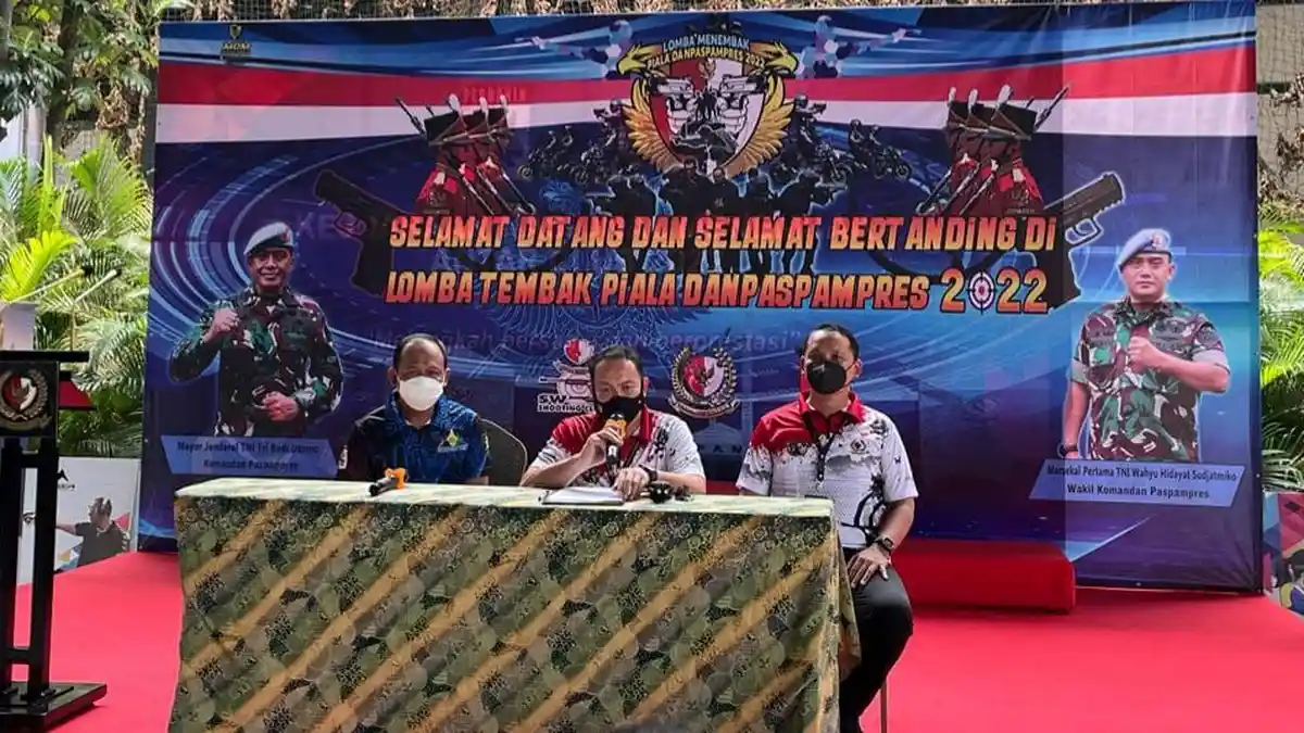 Paspampres Gelar Lomba Menembak Piala Danpaspampres 2022 dan Ini Tujuannya