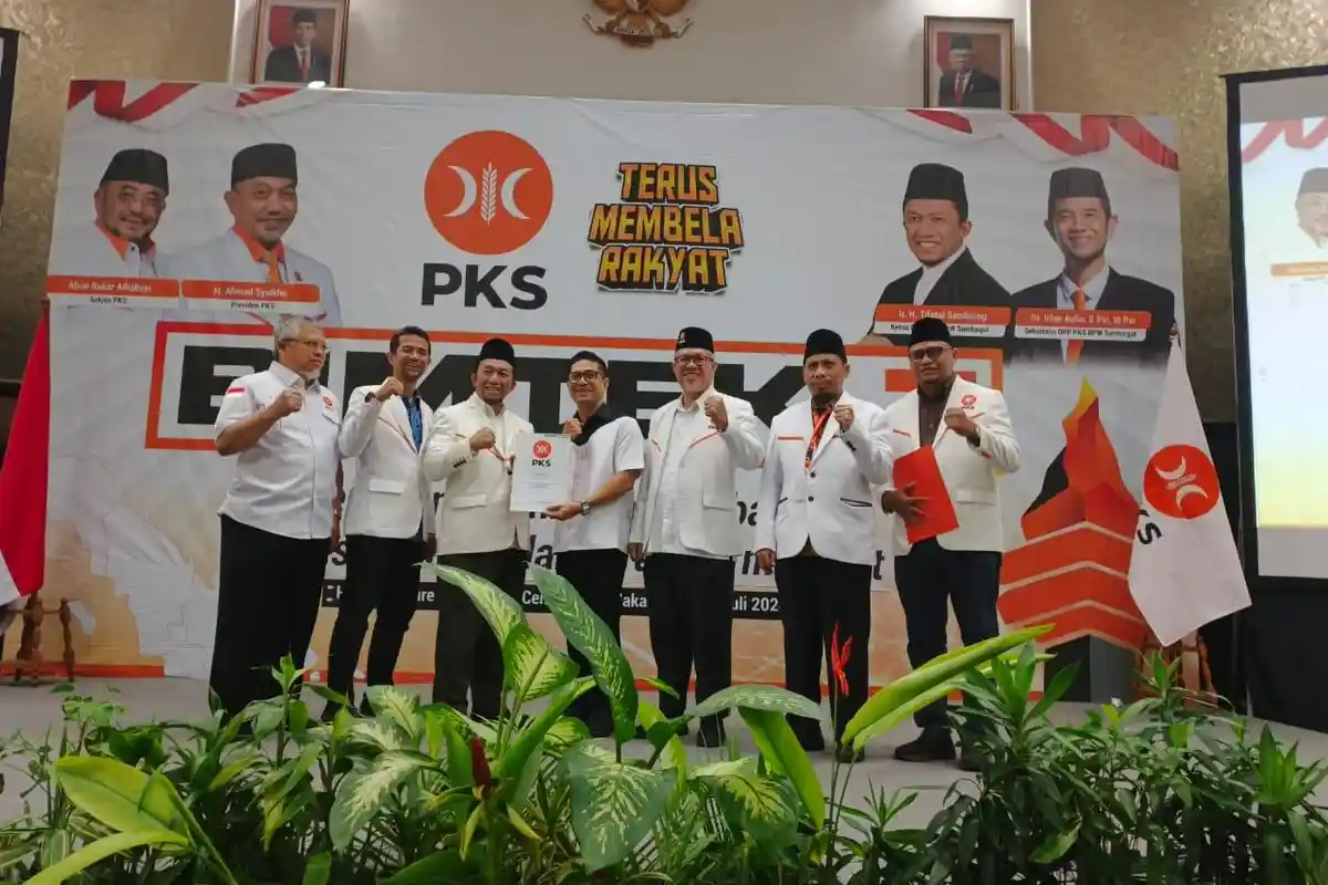 PKS Resmi Usung Sofyan Nasution dan Junaidi Parapat di Pilkada Deli Serdang