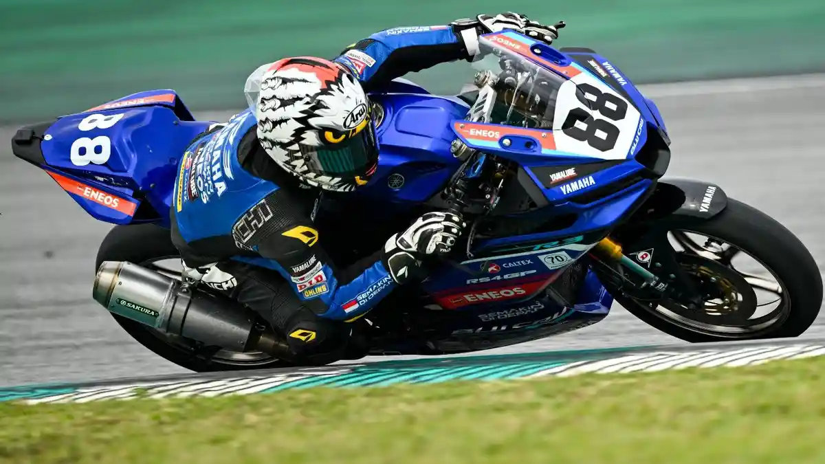 Double Podium Lagi, Rookie Tim Yamaha Racing Indonesia Melesat di ARRC Sepang