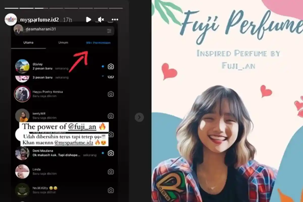 Tidak Ragu dengan Kemampuan Fuji, Bos Parfum Palembang Raup Untung Ratusan Juta Dalam 1 Jam