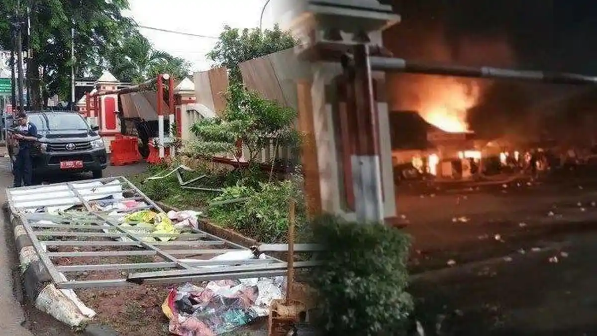Kapolsek Turut Jadi Korban, Berikut Daftar Nama Korban Perusakan Mapolsek Ciracas