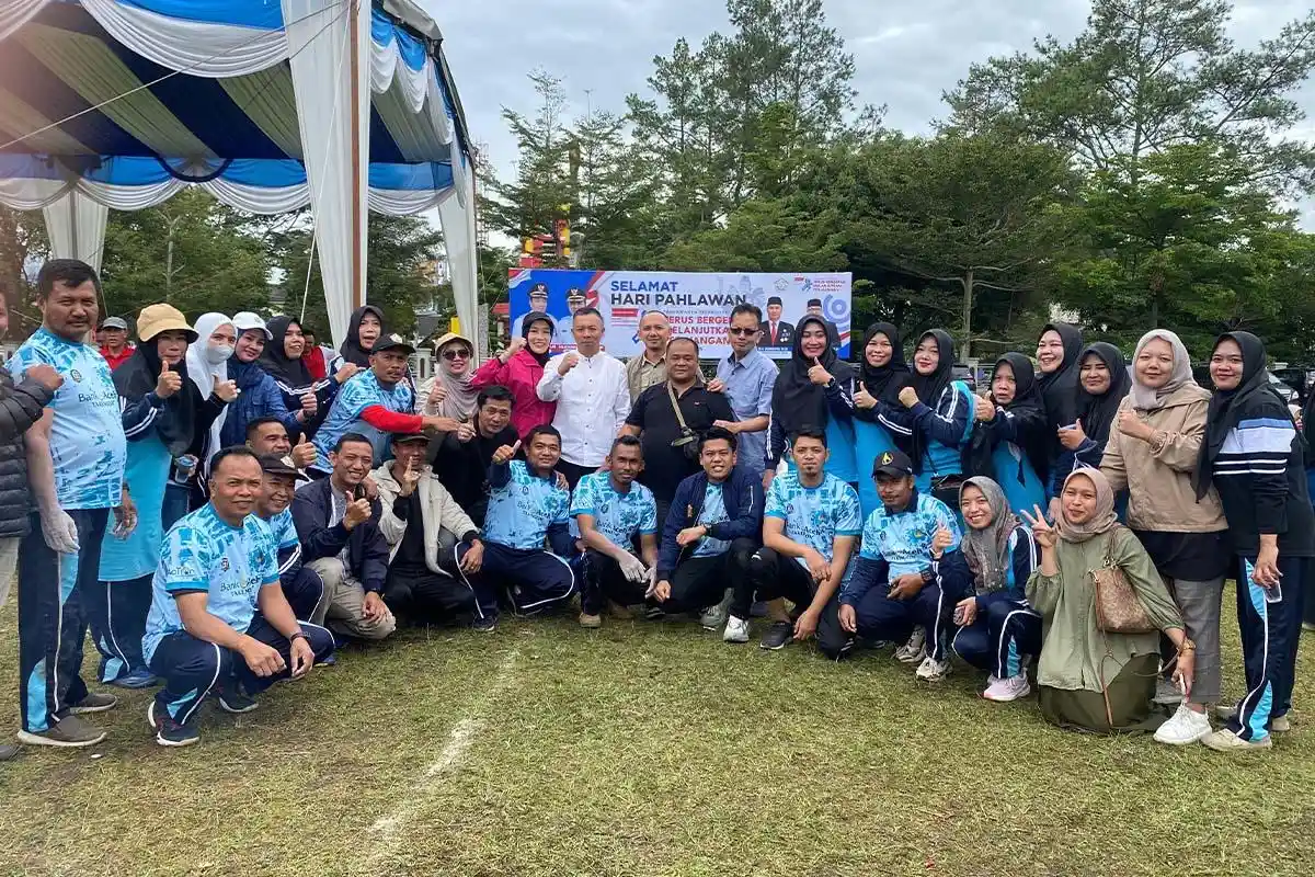 Tim Putri BPKK Aceh Tengah Sabet Runner Up Tarik Tambang HUT KORPRI ke-54