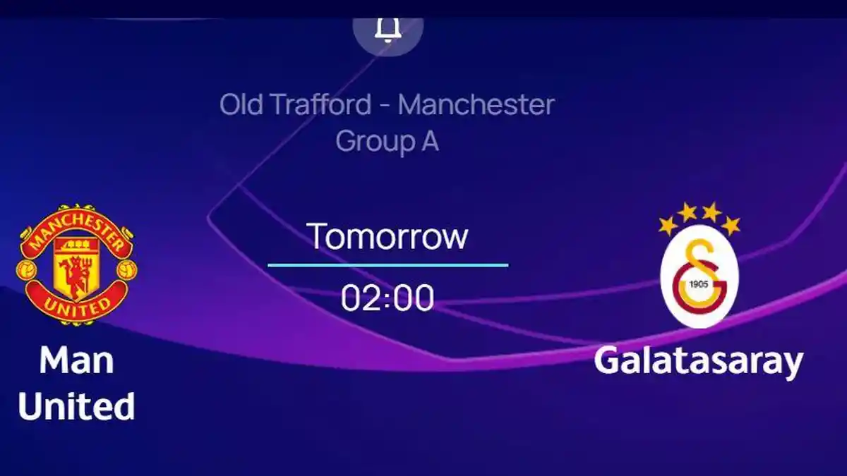 LINK Live Score MU vs Galatasaray Liga Champions Grup A Dini Hari Nanti