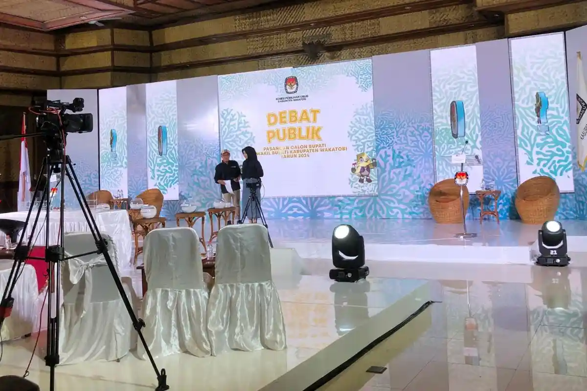 Daftar Nama Panelis dan Moderator Debat Pasangan Calon Bupati Wakatobi Pilkada 2024, Ada 6 Segmen